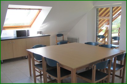 Gite n°2 - Cuisine et terrasse